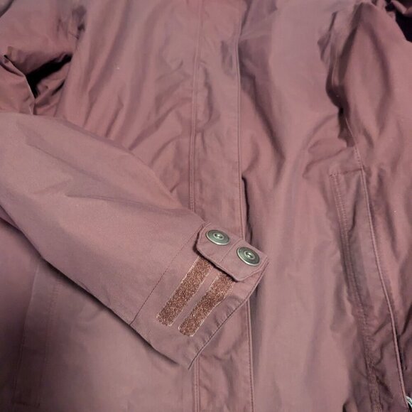 Down Puffer Mountain Hardwear 3 in 1 Long Coat Nylon Waterproof Jacket - Picture 10 of 13